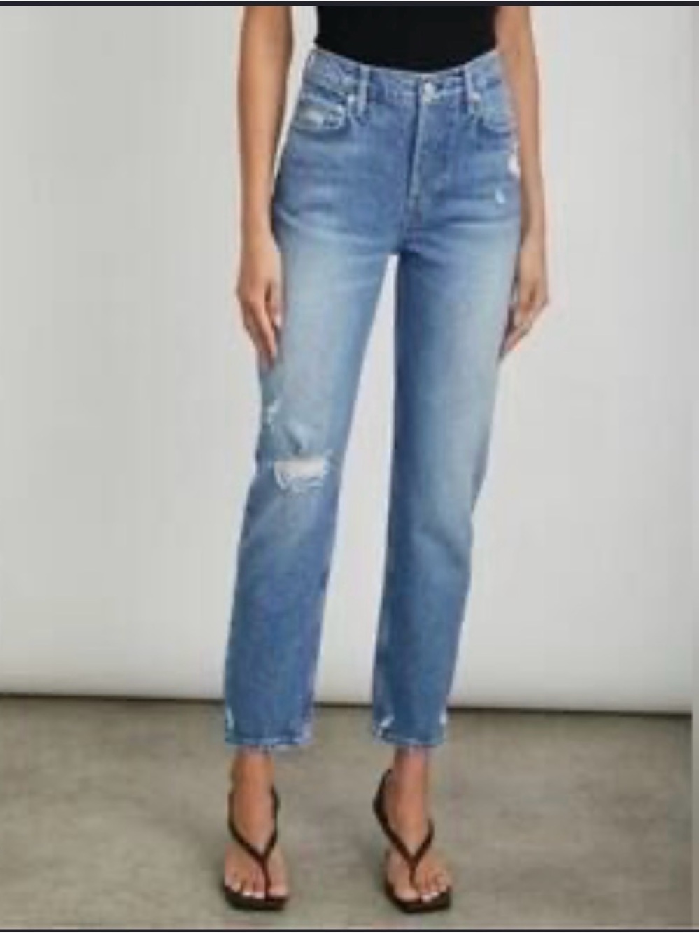 Rails Melrose Classic Slim-Arctic Distress